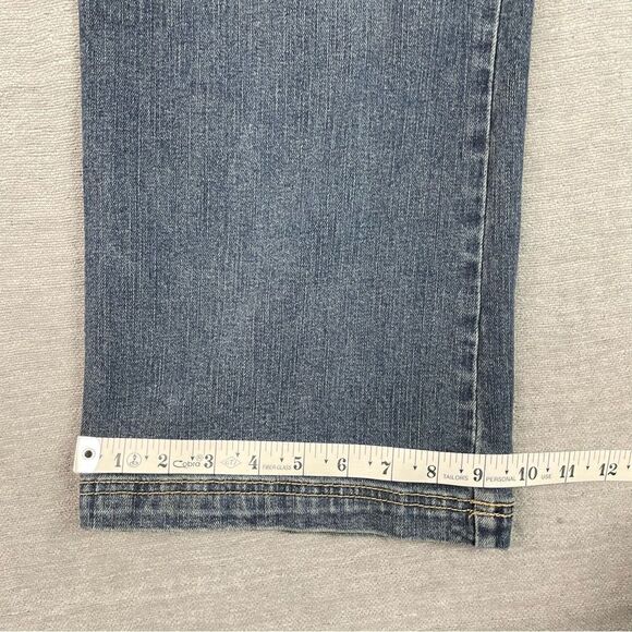 Lee Natural Bootcut Fits Just Below The Waist Denim Jeans Women’s  18W Petite - Picture 3 of 10